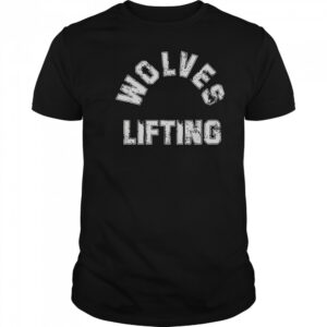 Wolves Lifting Retro T-Shirt