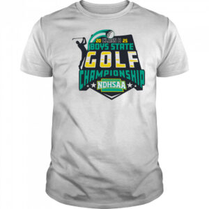 2025 NDHSAA Class B Boys Golf Championship shirt