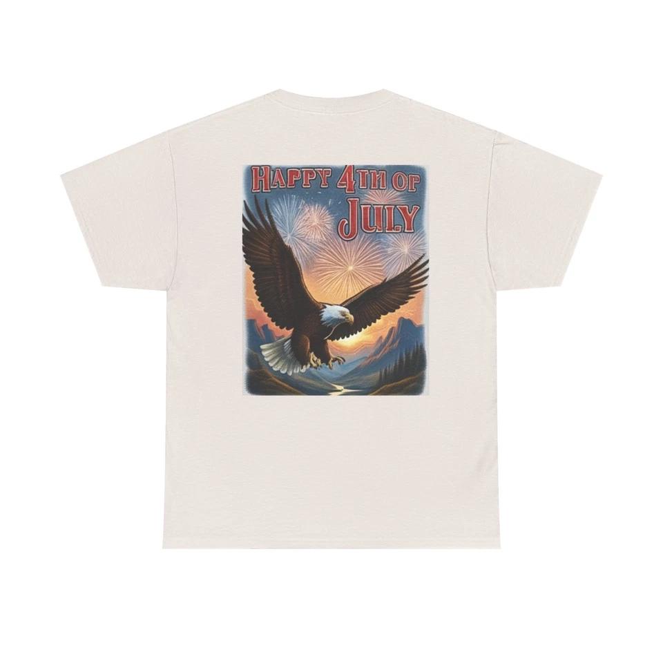 4th of July Unisex Tee, Patriotic Shirt, USA Independence Day
