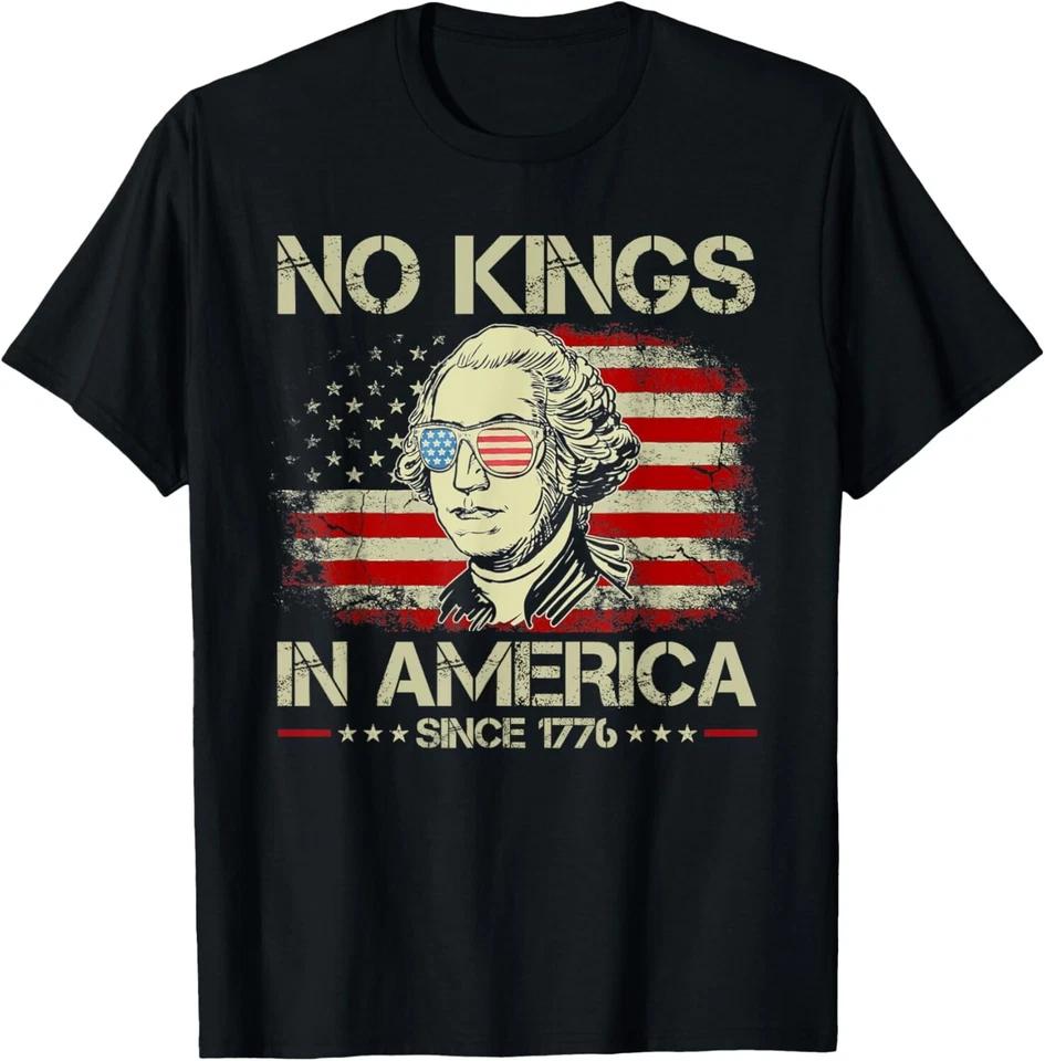 Independence Day 4th Of July 1776 No Kings Unisex T-Shirt