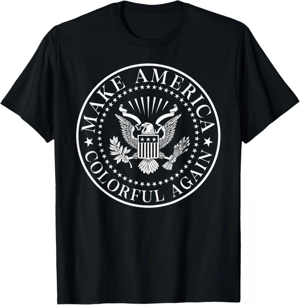 Make America Colorful Again 4th Of July USA Independence Day T-Shirt