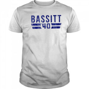 Chris Bassitt 40 Toronto vintage shirt