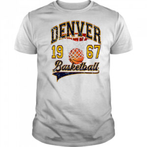 Denver Basketball 1976 design shirt