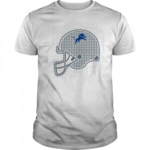 Detroit Lions polka dots helmet shirt