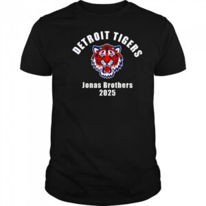 Detroit Tigers Jonas Brothers 2025 shirt