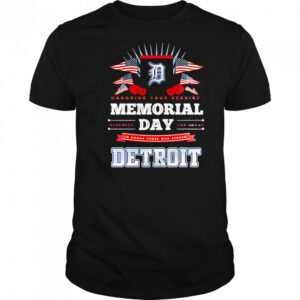 Detroit Tigers MLB x Memorial Day Baseball shirt