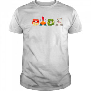 Disney Moana Letters Dada Father’s Day Birthday Gift Shirt