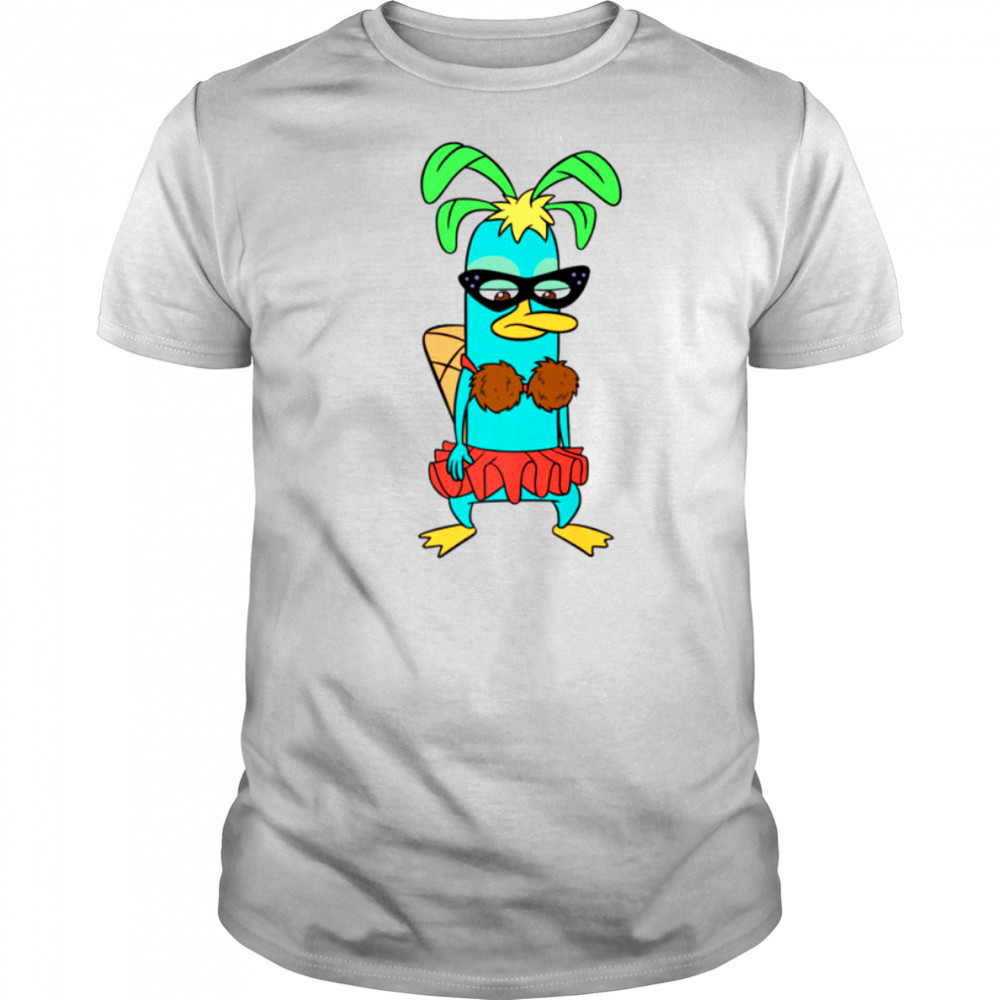 Disney Phineas And Ferb Perry The Platypus Circus Costume Shirt