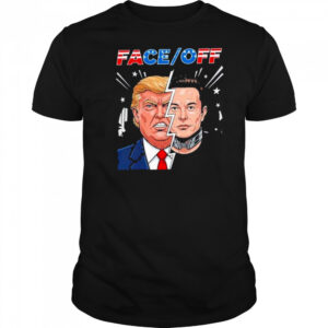 Elon Musk Vs Donald Trump Face Off In Big Beautiful Beef 2025 Black shirt