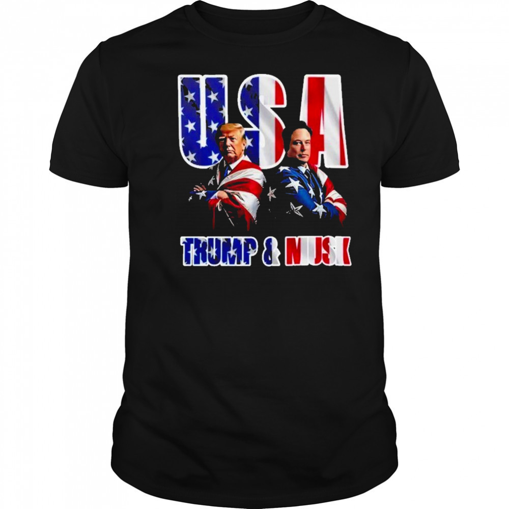 Elon Musk Vs Donald Trump USA Cover Flag American 2025 Black shirt Elon Musk Vs Donald Trump USA Cover Flag American 2025 Black shirt