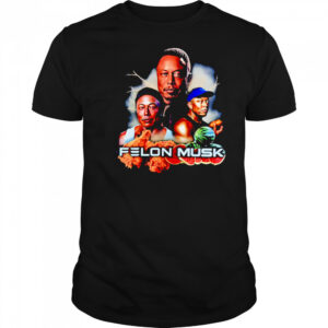 Felon Musk fried chicken thighs with watermelon shirt