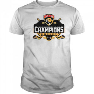 Florida Panthers Back To Back NHL Stanley Cup Champions Hockey T-Shirt