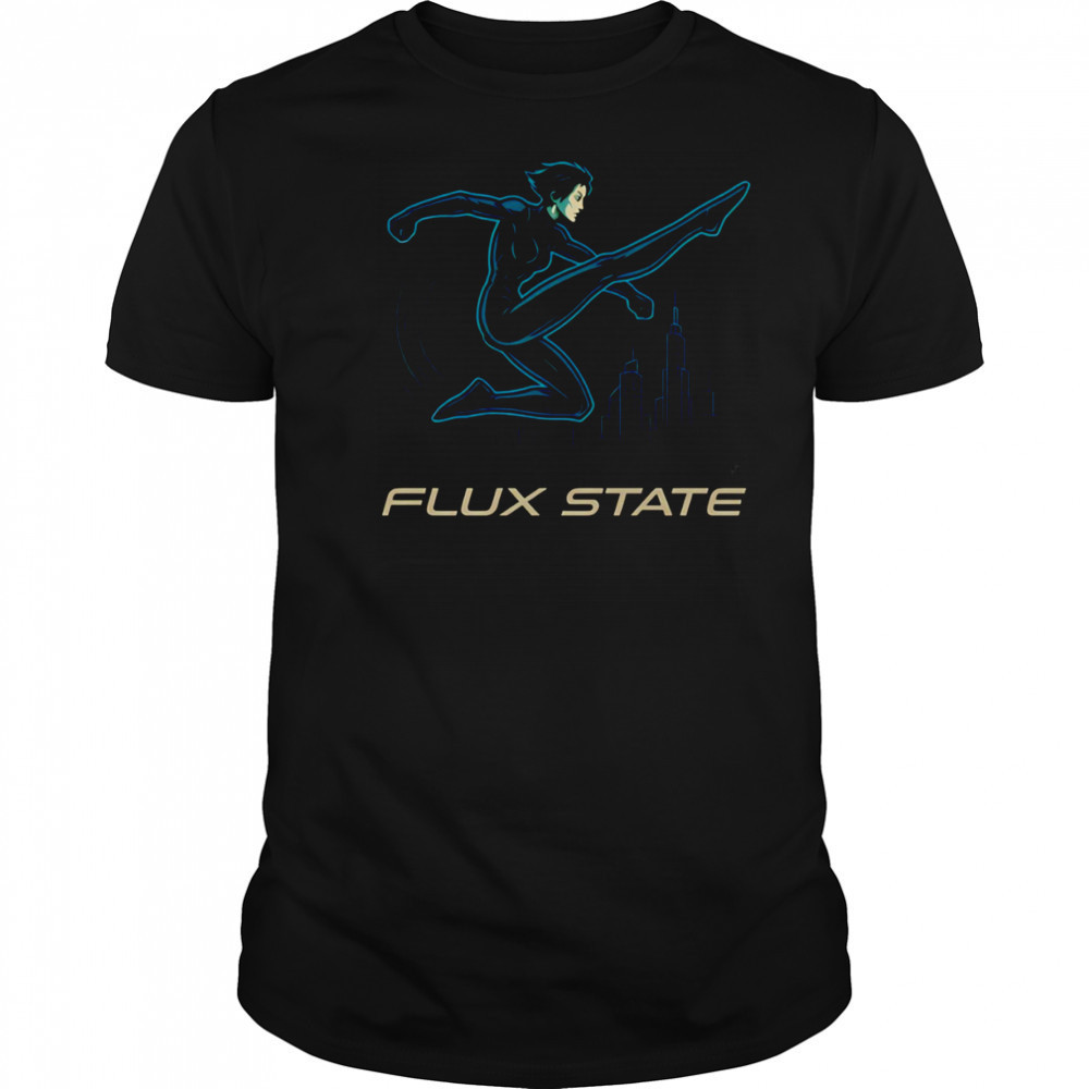 Flux State Aeon Flux cartoon shirt