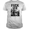 Fuck Ice Barbed Wire Protest Immigration Rights Graphic shirt