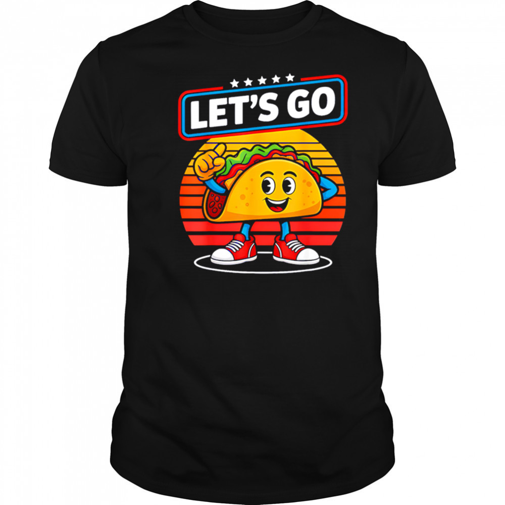 Funny Dabbing Taco Let’S Go Trump Chickens Retro Style shirt Funny Dabbing Taco Let’S Go Trump Chickens Retro Style shirt