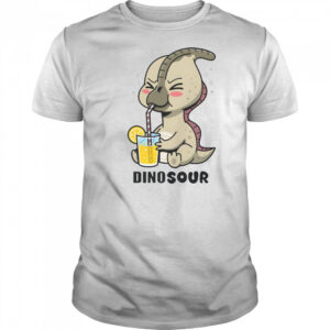 Funny Dinosour Cute Parasaurolophus Lemon T-Shirt
