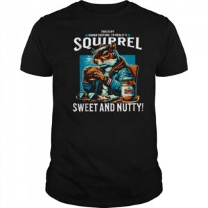 Funny Peanuts And Squirrel Shirt