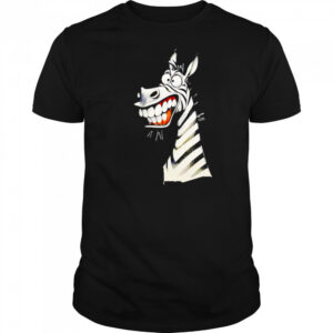 Funny Zebra Graphic cartoon shirt