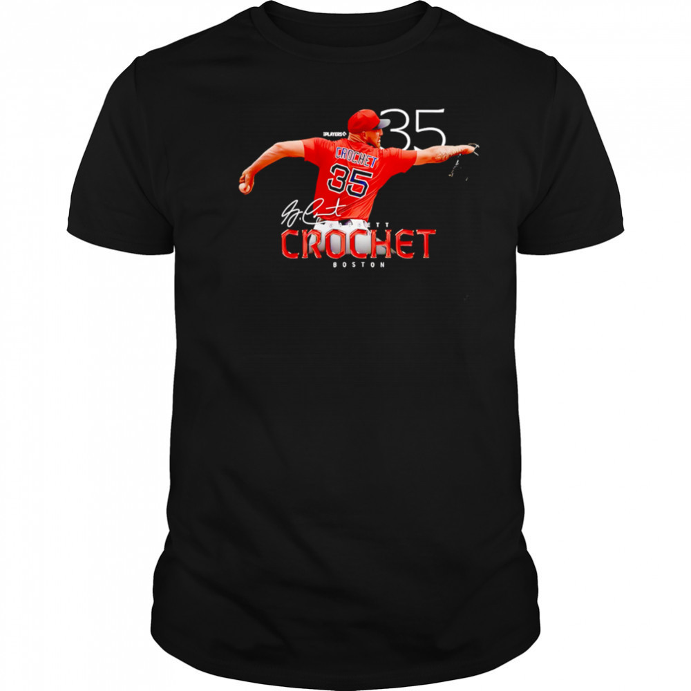 Garrett Crochet Boston Red Sox Signature shirt