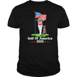 Golf Of America 2025 Trump shirt