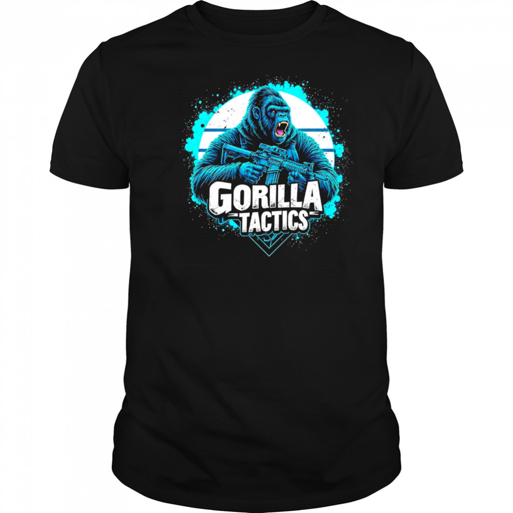 Gorilla Tactics gun shirt