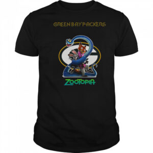 Green Bay Packers Zootopia 2 T-Shirt
