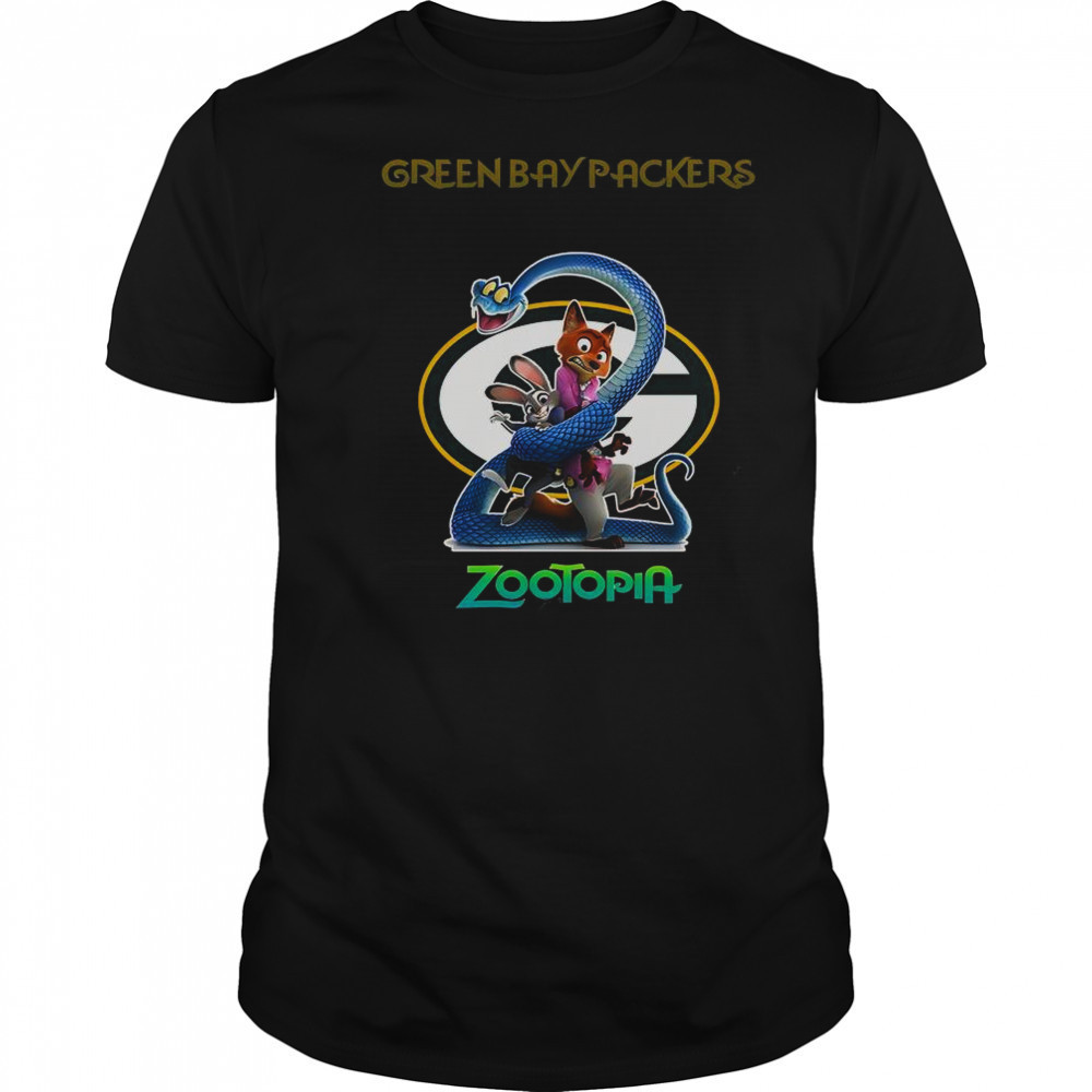 Green Bay Packers Zootopia 2 T-Shirt