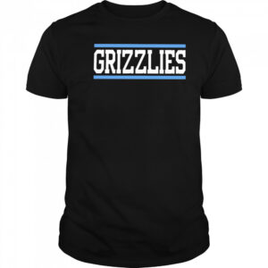 Grizzlies horizontal lines shirt