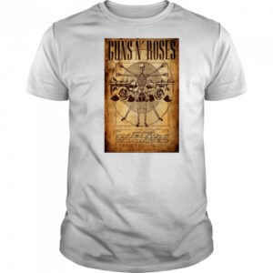 Guns N’ Roses Firenze Rocks Festival June 12 2025 Tour Shirt