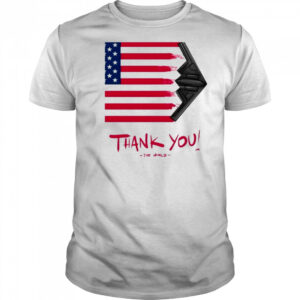 Gunther Eagleman Thank You Flag Usa T-Shirt