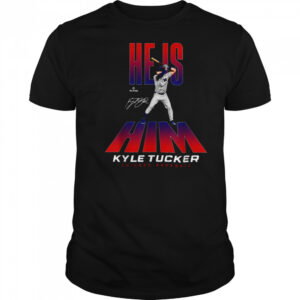 He is Him Kyle Tucker Chicago Baseball MLBPA T Shirt