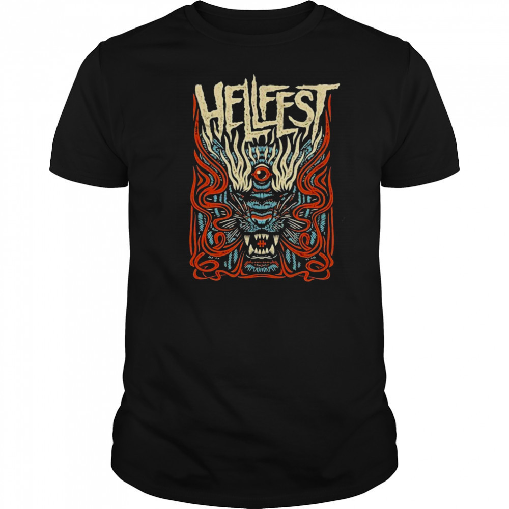 Hellfest Savage Tiger Out Of Bounds On June 19 22 2025 T shirts Hellfest Savage Tiger Out Of Bounds On June 19 22 2025 T shirts