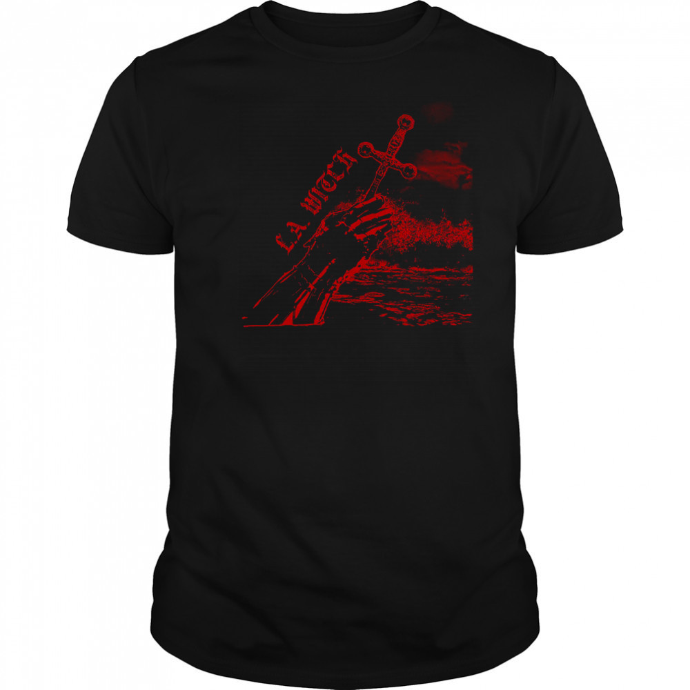 Hello L.A. Witch Dagger Shirt