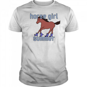 Horse girl summer shirt