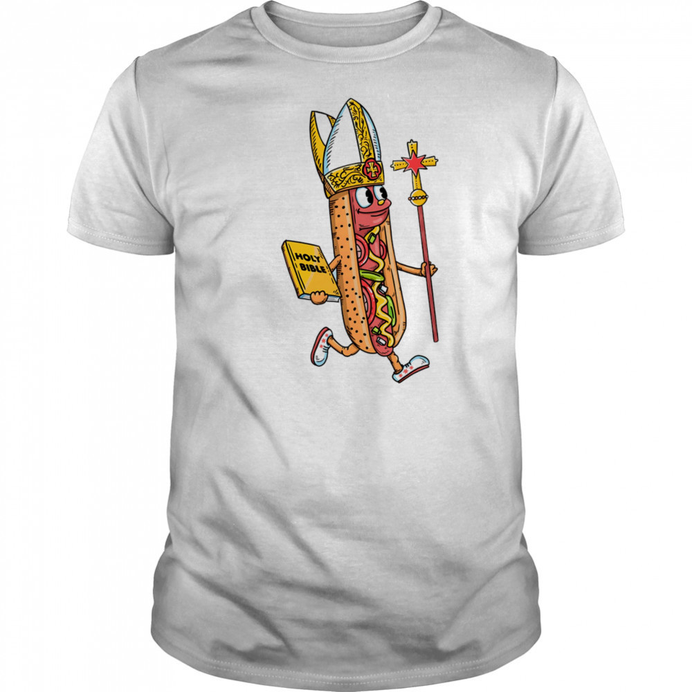 Hot dog Chicago Style Pope shirt