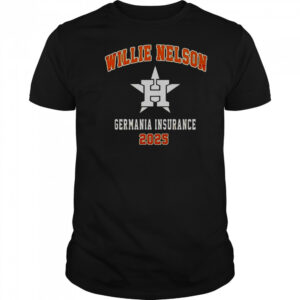 Houston Astros X Willie Nelson’s Tour 2025 Germania Insurance T-Shirt