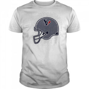 Houston Texans polka dots helmet shirt