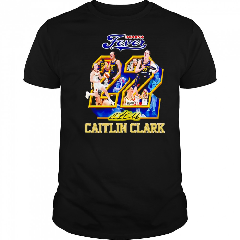 Indiana Fever 22 Caitlin Clark signature shirt