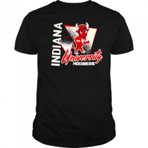indiana University Hoosiers Bison mascot retro shirt