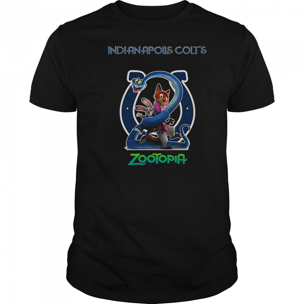 Indianapolis Colts Zootopia 2 T-Shirt