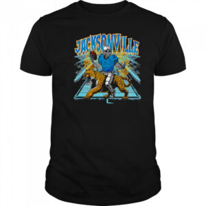 Jacksonville Football Skeleton graphic shirt