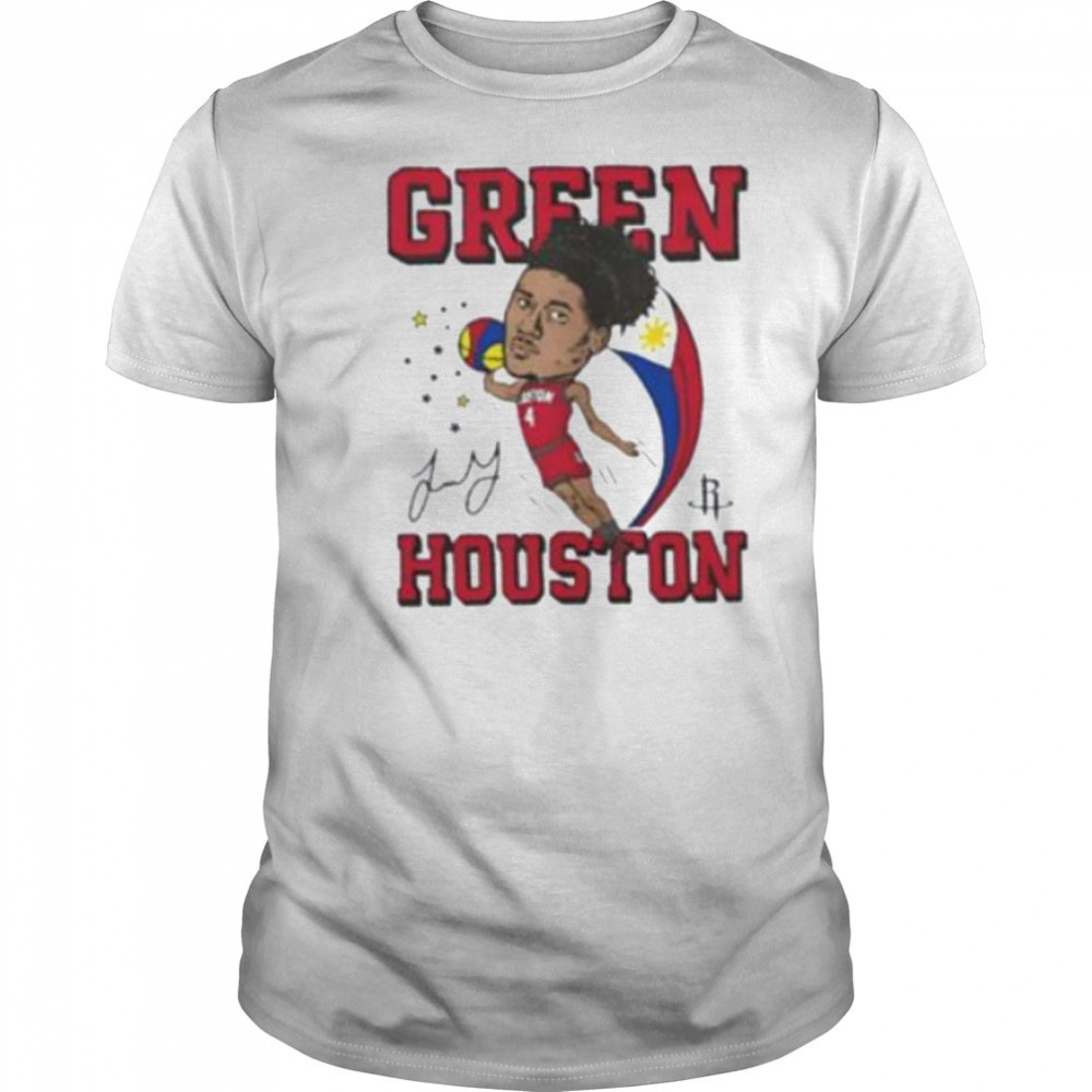 Jalen Green Houston Rockets player shirt