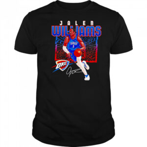 Jalen Williams Oklahoma City Thunder Shattered shirt
