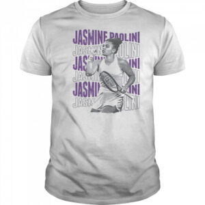 Jasmine Paolini Psychedelic Name vintage shirt