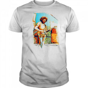 Jerry Garcia Alligator Guitar Portrait T-shirt