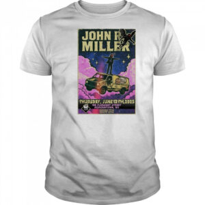John R Miller 6-12-2025 Morgantown WV Poster shirt