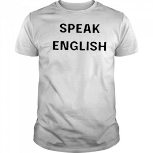 John Rocker Wearing Speak English Shirt