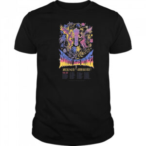 Johnny Blue Skies Who The Fuck Is Show 2025 Poster T-Shirt