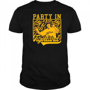Josh Pearson party in Tigerland shirt
