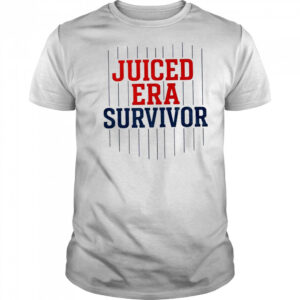 Juiced Era survivor baseball fan funny shirt